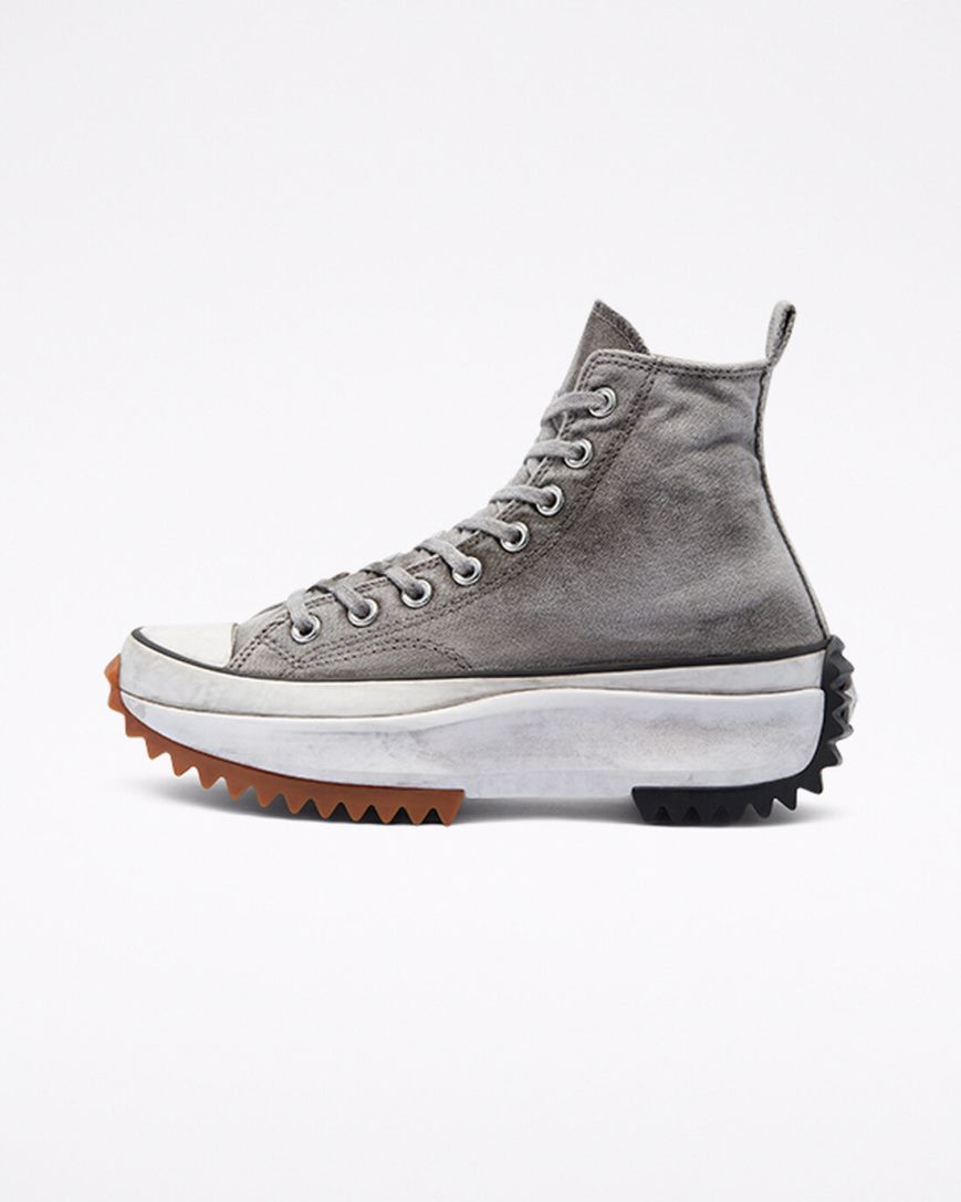 Topanky Na Platforme Converse Run Star Hike Smoked Platene Vysoke Damske Biele | SK JACEF5